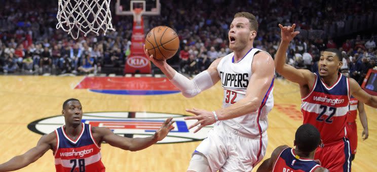 Blake Griffin has played seven seasons with the Clippers. (AP)