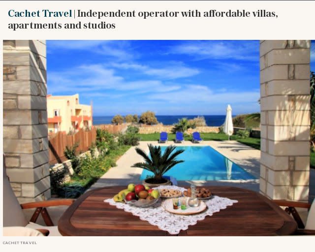 V2 | Cachet Travel | Independent operator with affordable villas, apartments and studios