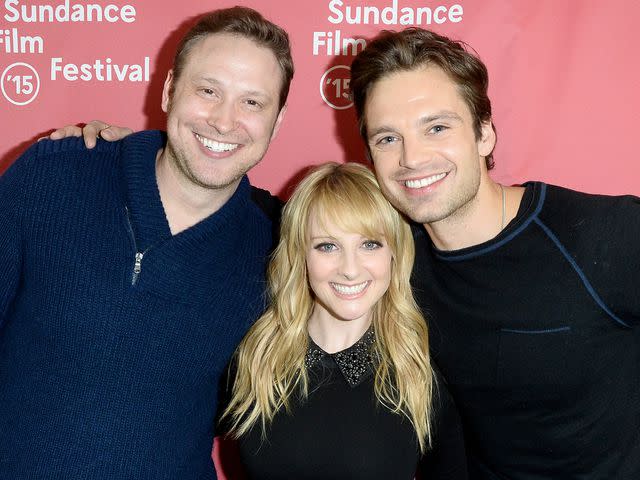 <p>George Pimentel/Getty </p> Winston Rauch, Melissa Rauch and Sebastian Stan attend 'The Bronze' premiere during the 2015 Sundance Film Festival on January 22, 2015 in Park City, Utah