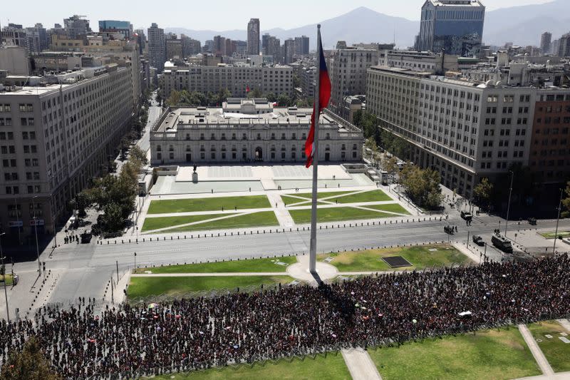 International Women's Day in Santiago