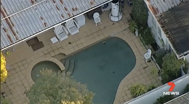 Her body, and that of her 69-year-old partner, were found in separate rooms of the luxury home they shared. Picture: 7 News