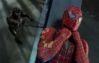 <b>4. Spider-Man 3</b><br><br> <b>The weekend: </b>4-6 May, 2007<br><br> <b>The cash: </b>£243 million<br><br> <b>Why?</b> Along with ‘Pirates 3’ and ‘Shrek 3’, this was one third of 2007’s ‘summer of threequels’. Too many villains and just too much going on ensured that, despite the box office success, ‘Spider-Man 3’ would be the last in the series. The character’s since been re-booted.