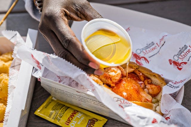 The newest Cousins Maine Lobster food truck debuted in Pensacola on Saturday and will serve from Mobile, Alabama, to Panama City.