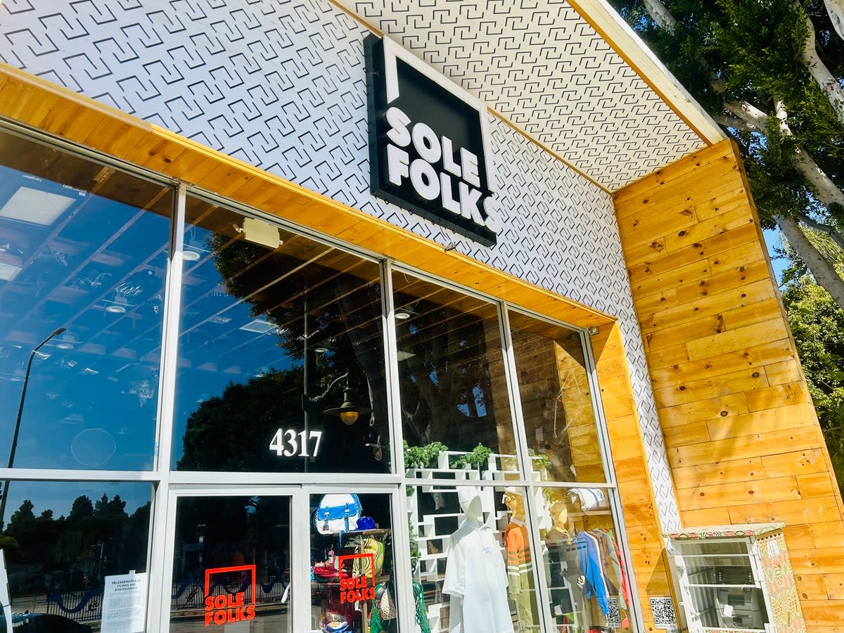 Sole Folks spotlights designers and also hosts rare sneaker drops (Zoey Goto)