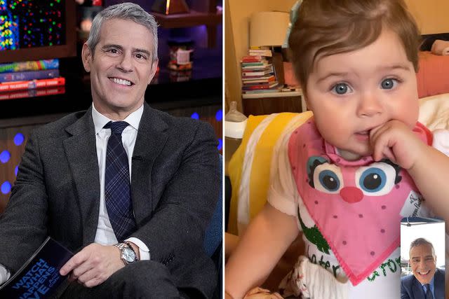 Charles Sykes/Bravo via Getty, Andy Cohen/instagram Andy Cohen, daughter Lucy