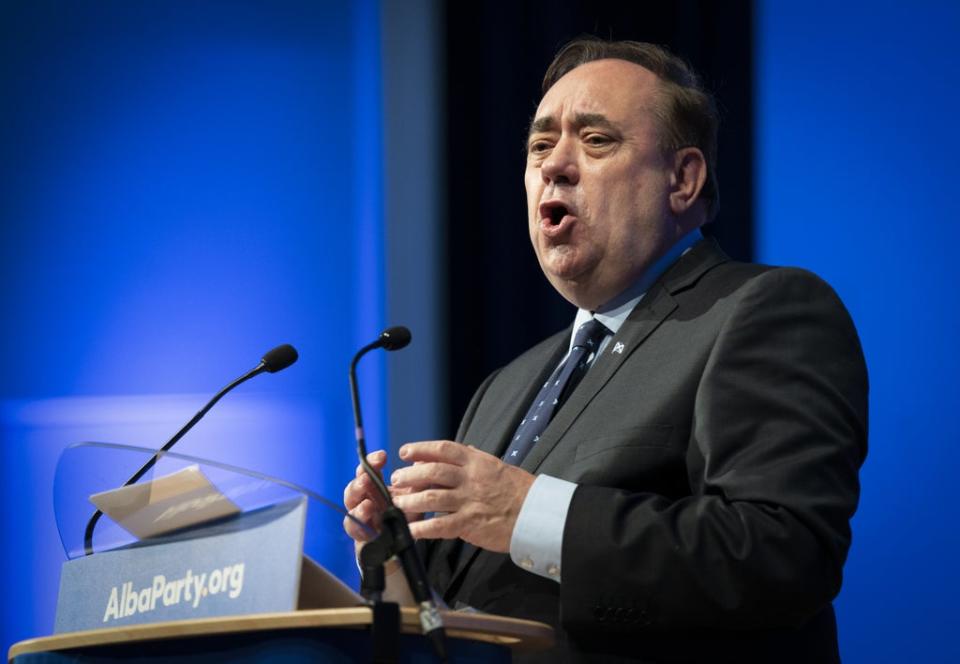 The botched investigation against Mr Salmond led to three inquiries and more than half a million pounds paid to the Alba Party leader (Jane Barlow/PA) (PA Wire)