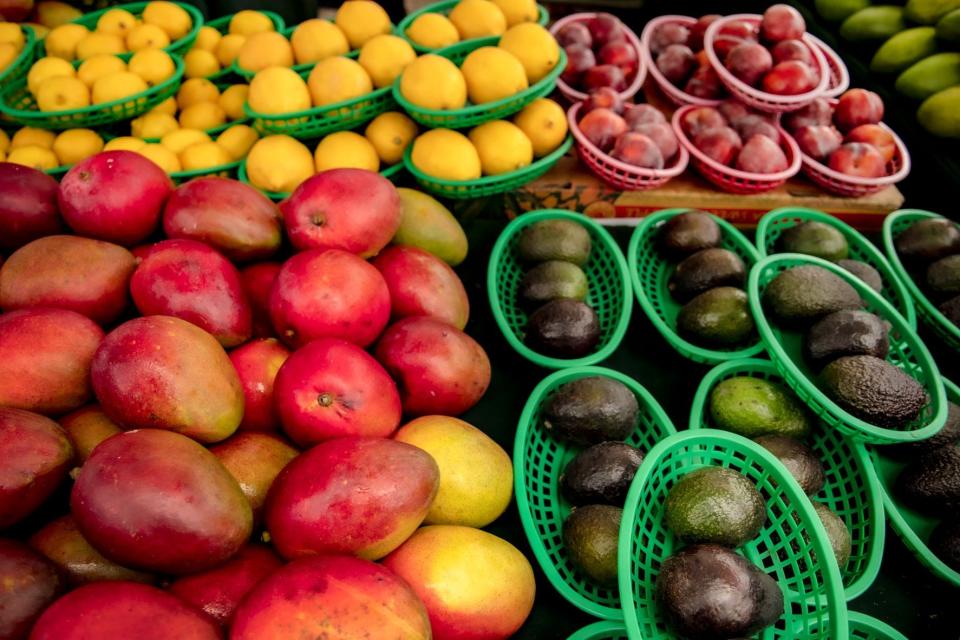 Mangos, avocados, starfruit, citrus and more await at the West Palm Beach GreenMarket. Oh... you thought it was closed for summer. Although, technically it is, the award-winning event is coming back for three summer 'pop-up' events that will coincide with Clematis By Night on June 15, 22 and 29.