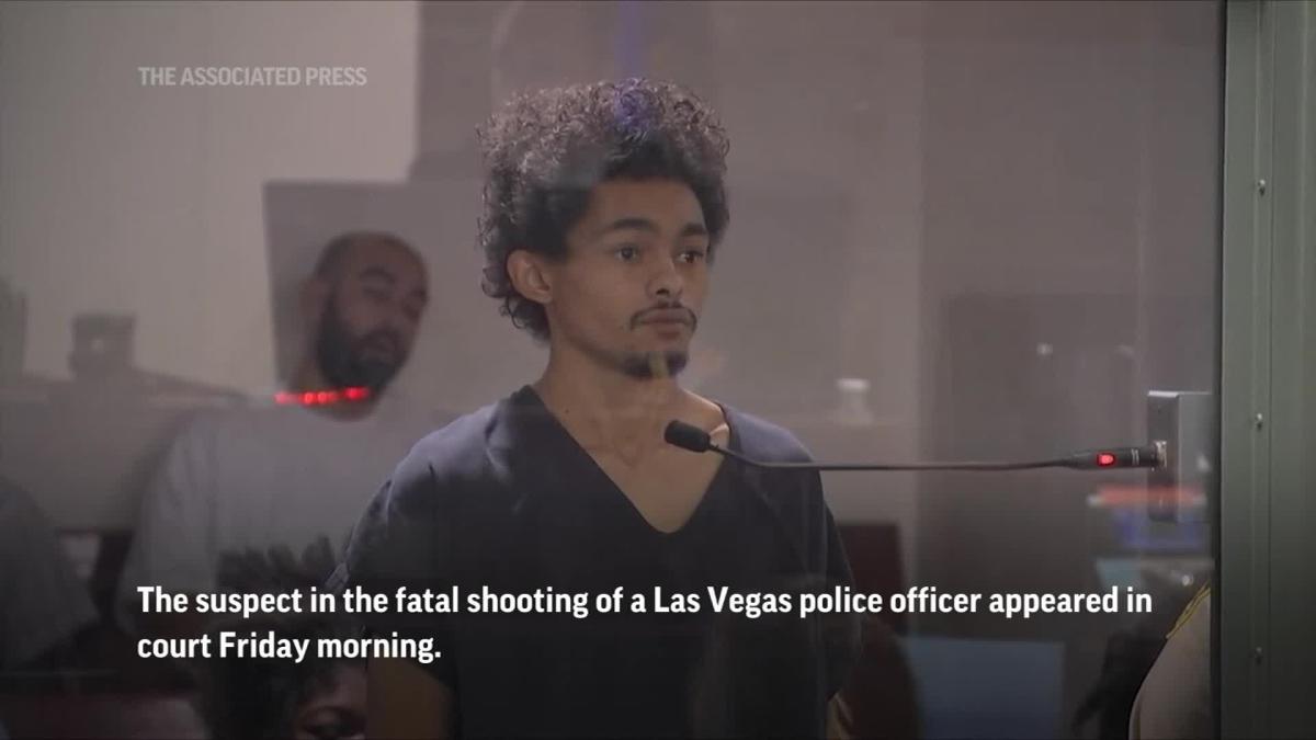 Suspect In Vegas Officers Death Held Without Bond 1450