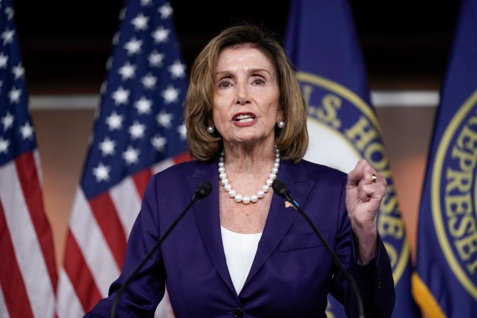 Nancy Pelosi. (Copyright 2022 The Associated Press. All rights reserved)