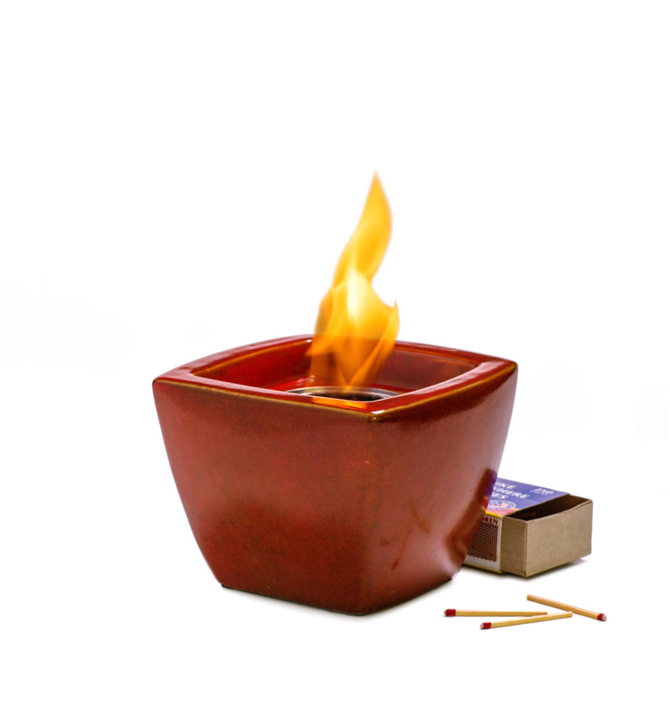 Tabletop fire pot