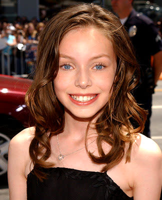 Julia Winter at the LA premiere of Warner Bros. Pictures' Charlie and the Chocolate Factory