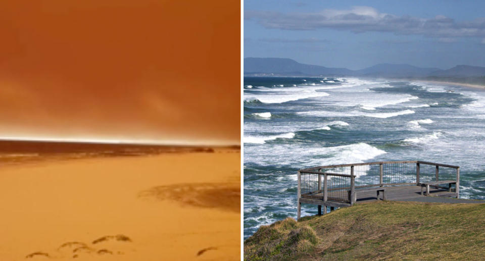 Then and now: Lighthouse Beach in Port Macquarie