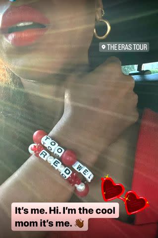<p>Kerry Washington/Instagram</p> Kerry Washington at the Eras Tour