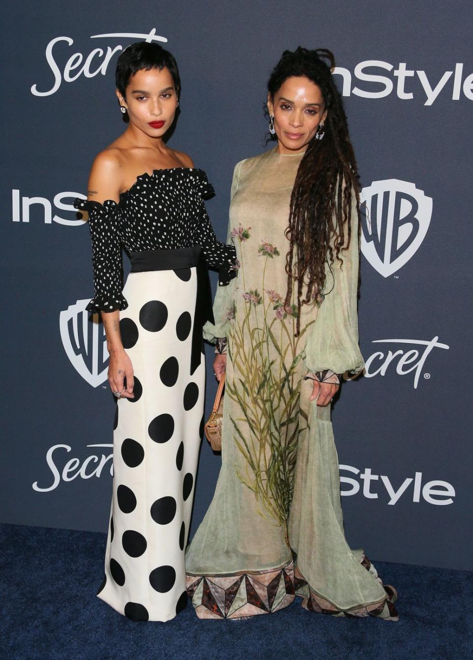 Zoë Kravitz and Lisa Bonet