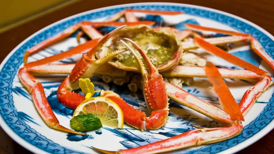 Echizen Gani crab is among the prized foods to try when in Fukui prefecture. - GI15702993/iStockphoto/Getty Images