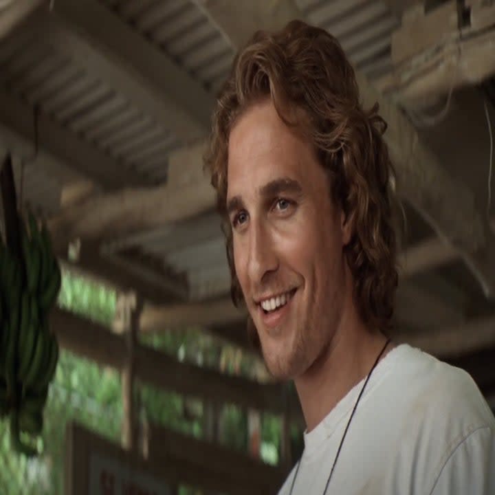 Matthew McConaughey smiles