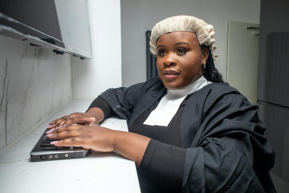 She now plans to apply for a pupillage, and urged others to chase their dreams even if they seemed impossible. (SWNS)