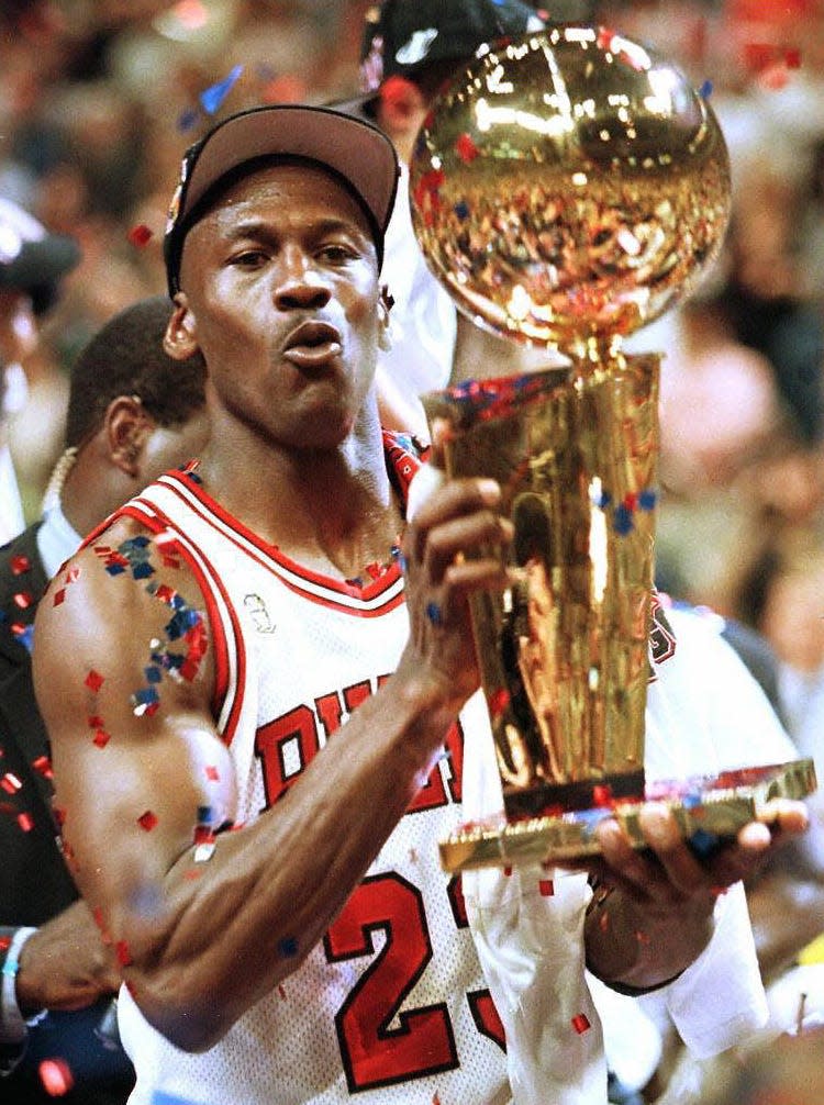 michael jordan trophy