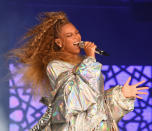 <p>Queen Bey is serving superior vocals and natural-hair realness while on tour with her husband, Jay Z. Thankfully, she has <a rel="nofollow noopener" href="https://www.instagram.com/nealfarinah/" target="_blank" data-ylk="slk:Neal Farinah;elm:context_link;itc:0;sec:content-canvas" class="link ">Neal Farinah</a> to thank for keeping her tresses at their best. <strong>Pro tip: To minimize heat damage and still achieve standout texture, braid lengths of hair at night and undo in the morning for loose waves. </strong>(Photo: Larry Busacca/PW18/Getty Images for Parkwood Entertainment) </p>