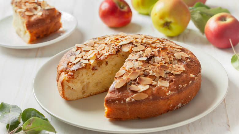 German coffee cake on plate