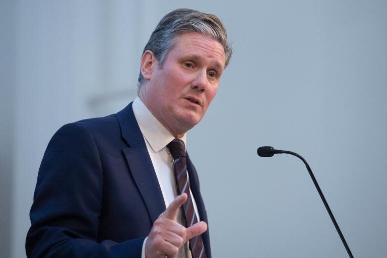 Brexit news LIVE: Keir Starmer says second referendum 'has to be an option for Labour'