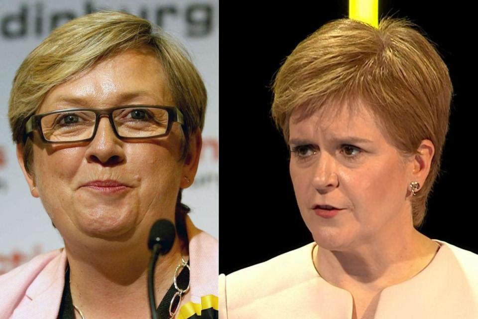 Joanna Cherry and Nicola Sturgeon