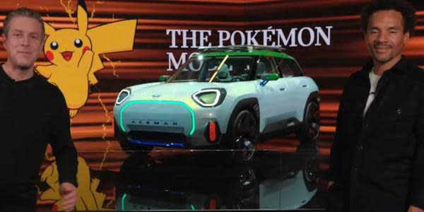 Mini anuncia un auto eléctrico de Pokémon con varios detalles de Pikachu