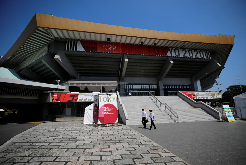 Nippon Budōkan ist der Ort, an dem Judo und Karate stattfinden (Bild: REUTERS/Issei Kato)