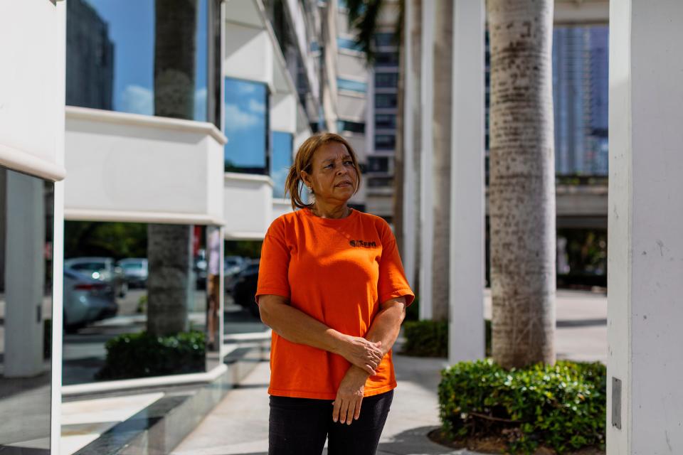 Elsa Romero, a janitor working for minimum wage in Miami, says she can't afford insulin for her diabetes.