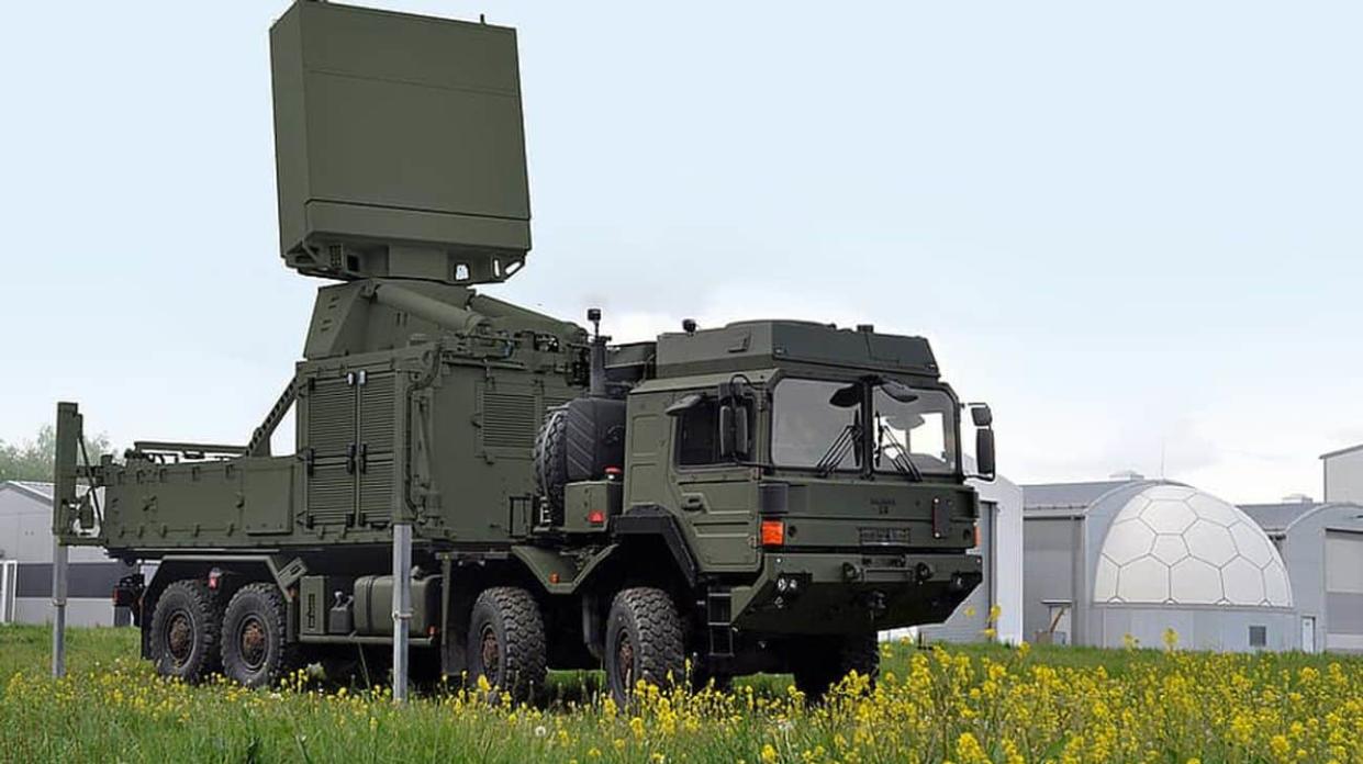 TRML-4D air defence radar. Photo: Hensoldt