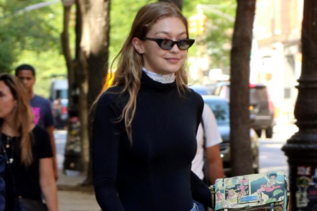 Gigi Hadid spotted with multiple Victoria's Secret shopping bags