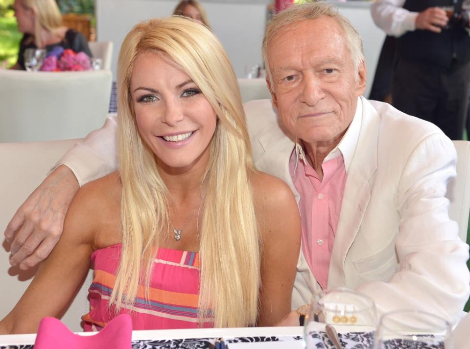 <p>Crystal and Hef Never Discussed Marriage Before His Grand Proposal</p>