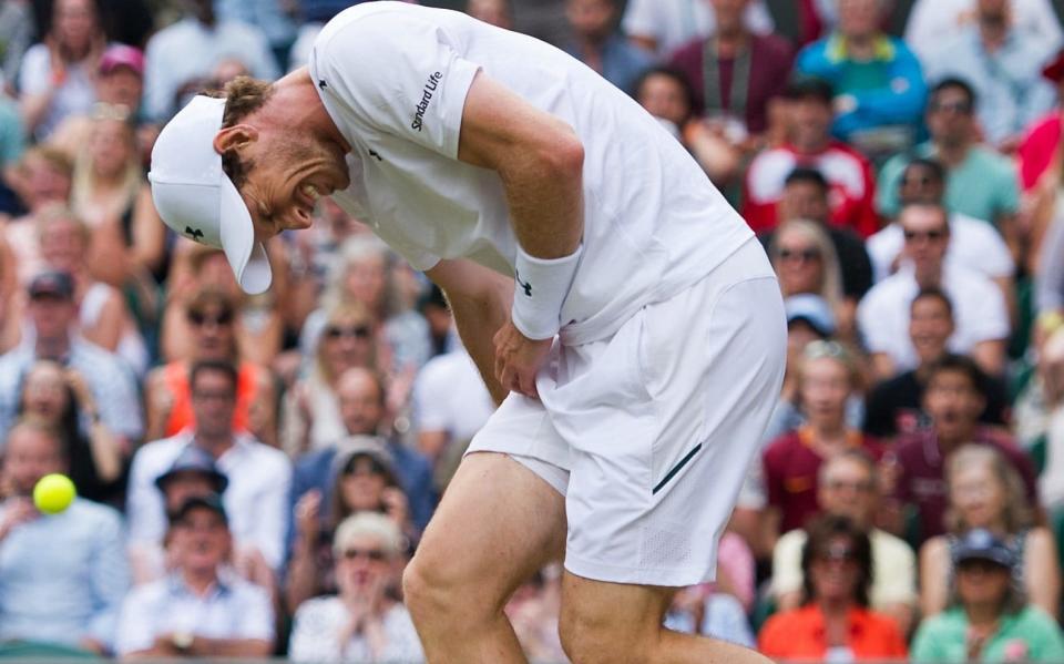 Andy Murray has had years of hip problems - CameraSport