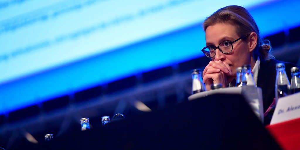 Alice Weidel beim AfD Parteitag in Hannover.