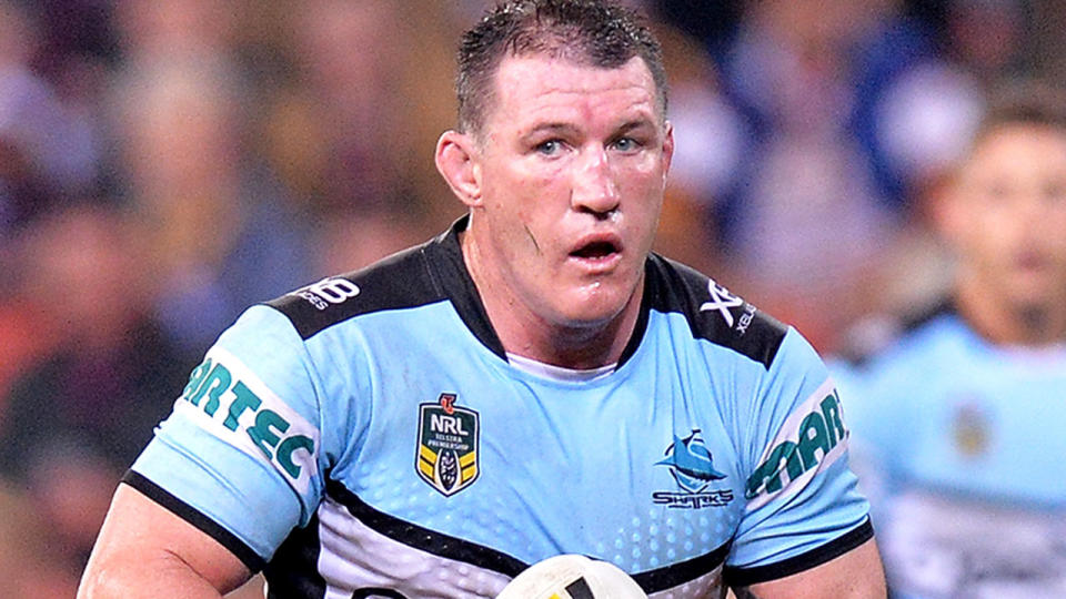 Paul Gallen is out of the Sharks prelim. Pic: Getty