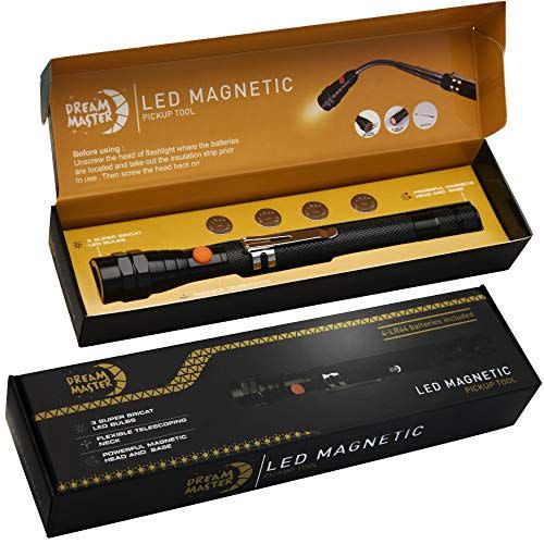 10) LED Magnetic Pickup Tool