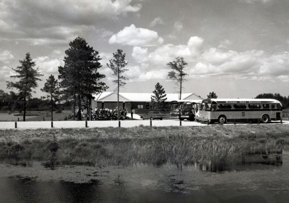 The Seney National Wildlife Refuge when it was first constructed in the 1960s.