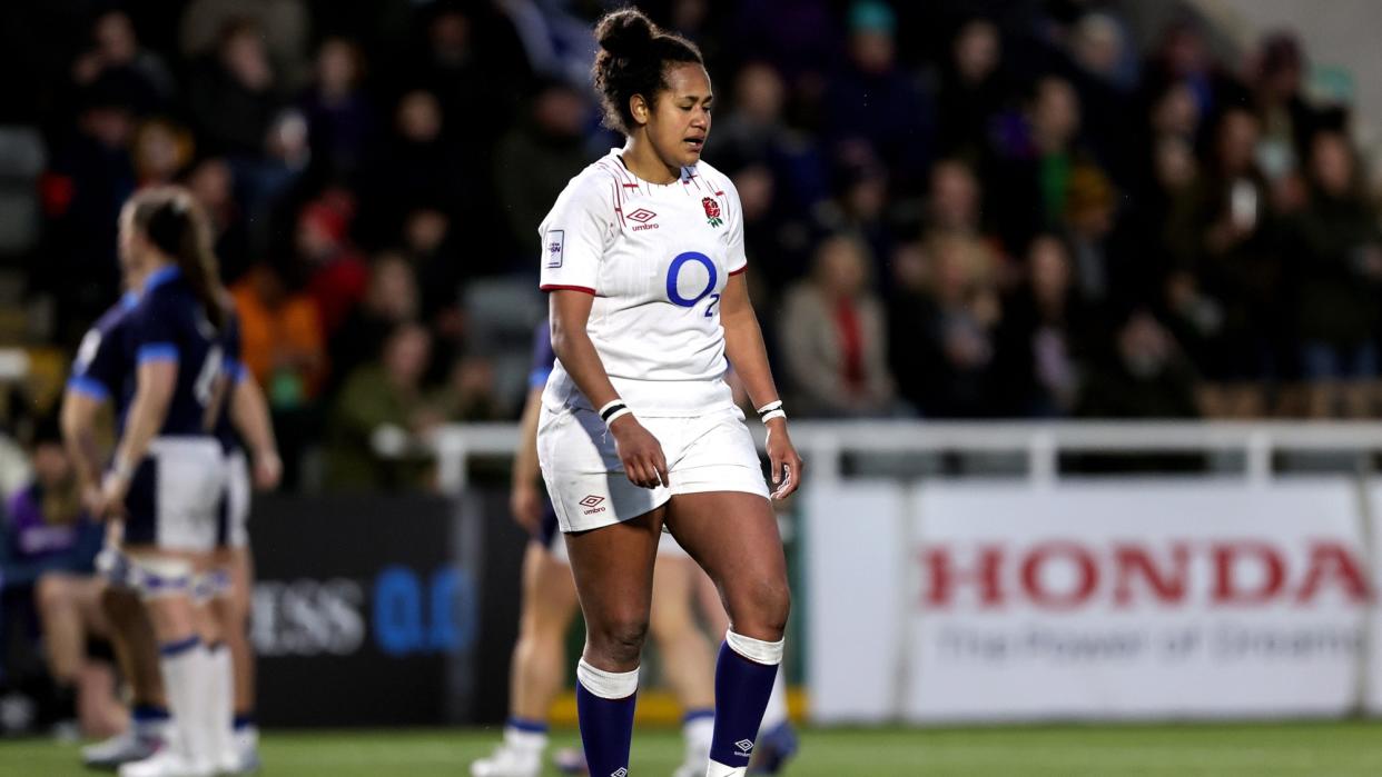 England centre Lagi Tuima has enjoyed her return to the England fold, making her first cap since November 2021.