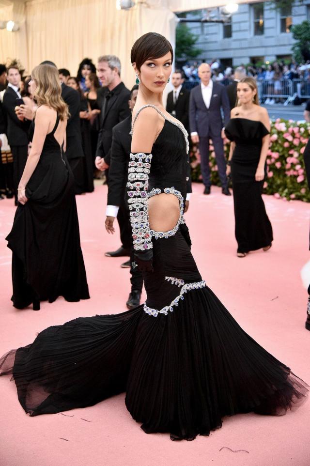 Bella Hadid Didn't Black Out at the Met Gala Because Her Corset