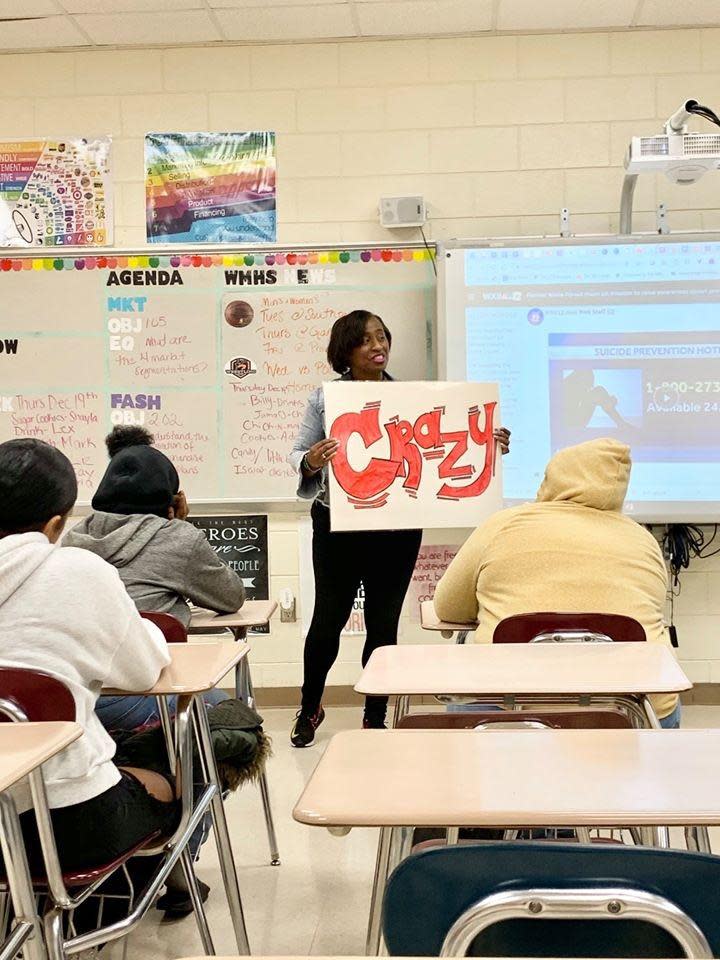 Fonda Bryant is now a trainer in QPR (Question Persuade Refer) Suicide Prevention methods.