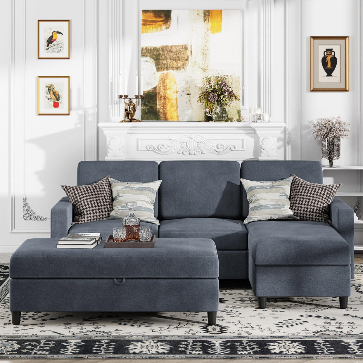 <p><a href="https://go.redirectingat.com?id=74968X1596630&url=https%3A%2F%2Fwww.walmart.com%2Fip%2FWalsunny-Sectional-Sofa-Linen-Gray-Couch-L-Shaped-4-Seat-with-Storage-Ottoman%2F1130533866&sref=https%3A%2F%2Fwww.womansday.com%2Fhome%2Fdecorating%2Fg43979082%2Fbest-couches-on-walmart%2F" rel="nofollow noopener" target="_blank" data-ylk="slk:Shop Now;elm:context_link;itc:0;sec:content-canvas" class="link rapid-noclick-resp">Shop Now</a></p><p>Sectional Sofa </p><p>$449.99</p><p>walmart.com</p>