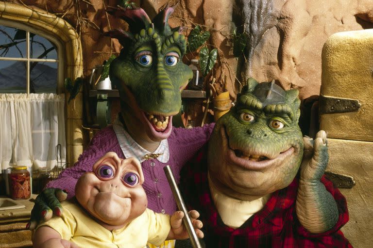 Dinosaurios se estrenó en 1991 y tuvo cuatro temporadas