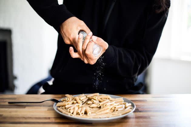 Sea salt isn't exactly a healthy swap for table salt. (Photo: Photographer, Basak Gurbuz Derman via Getty Images)