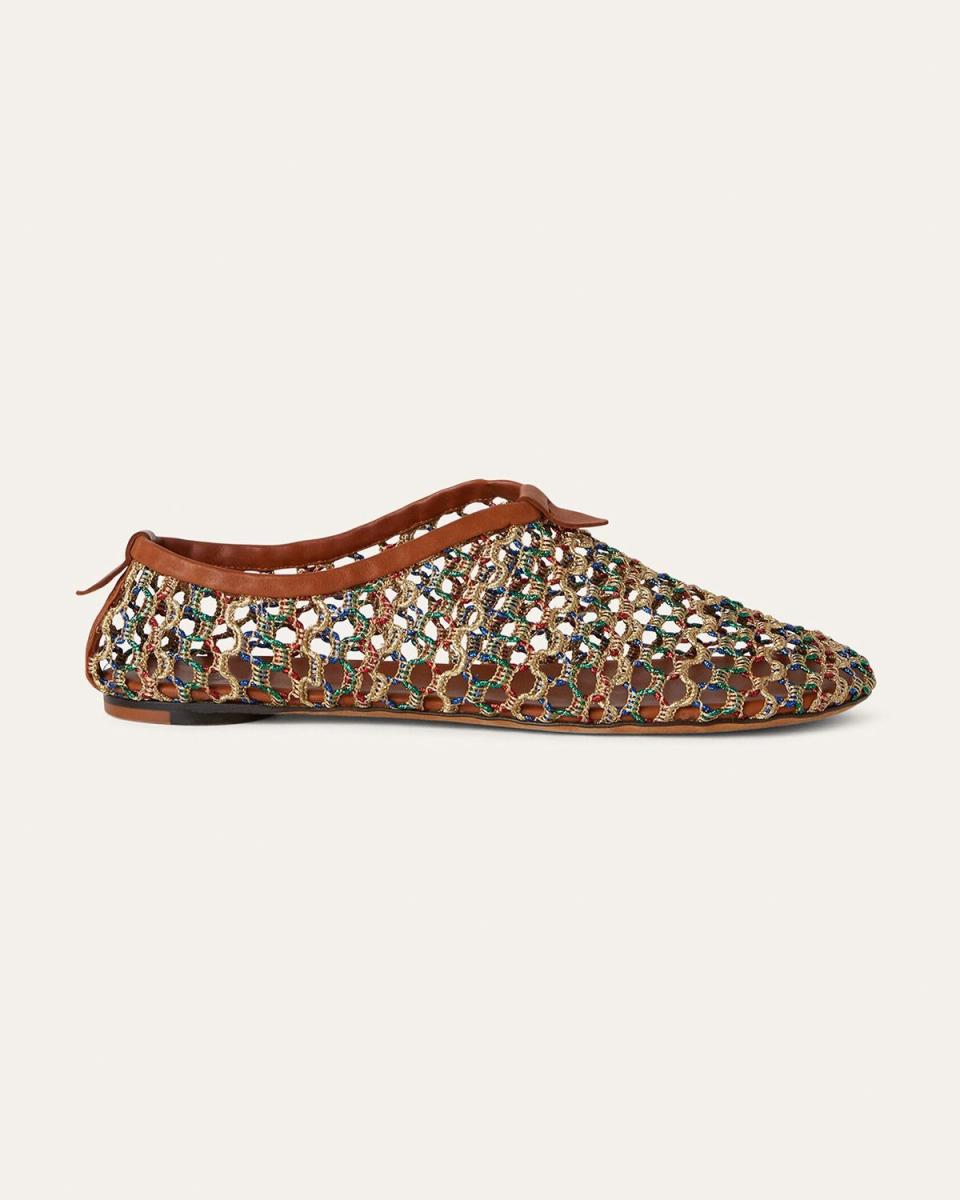 <p><a href="https://us.loropiana.com/en/p/resort-selection/woman/floaty-flat-moccasin-slipper-FAO1549?colorCode=F5Y9&gad_source=1&gclid=CjwKCAjw88yxBhBWEiwA7cm6pQieLEIlXuKwHCRvR__O1xjPEEB5vWNEoknjl38K4dGV_tlV4uXheRoCXnoQAvD_BwE&gclsrc=aw.ds" rel="nofollow noopener" target="_blank" data-ylk="slk:Shop Now;elm:context_link;itc:0;sec:content-canvas" class="link ">Shop Now</a></p><p>Floaty Flat Moccasin Slipper</p><p>loropiana.com</p><p>$1275.00</p>