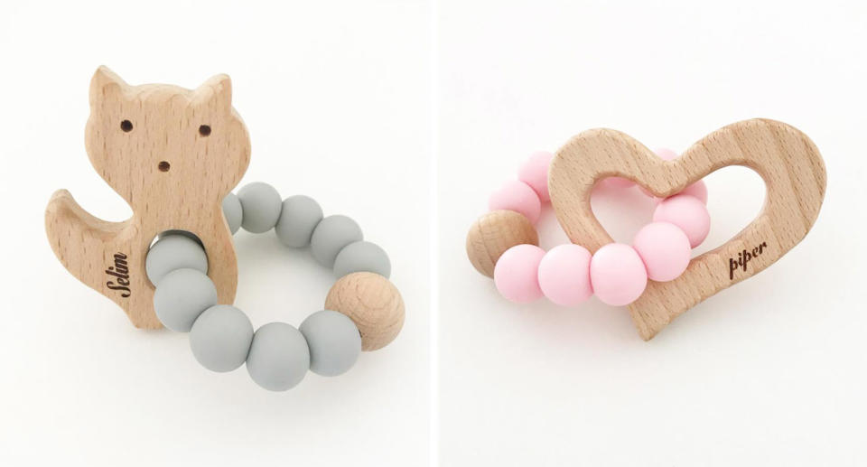 ACCC PRODUCT SAFETY RECALL: These wooden Our Little Helpers teething rings have been recalled amid choking fears.