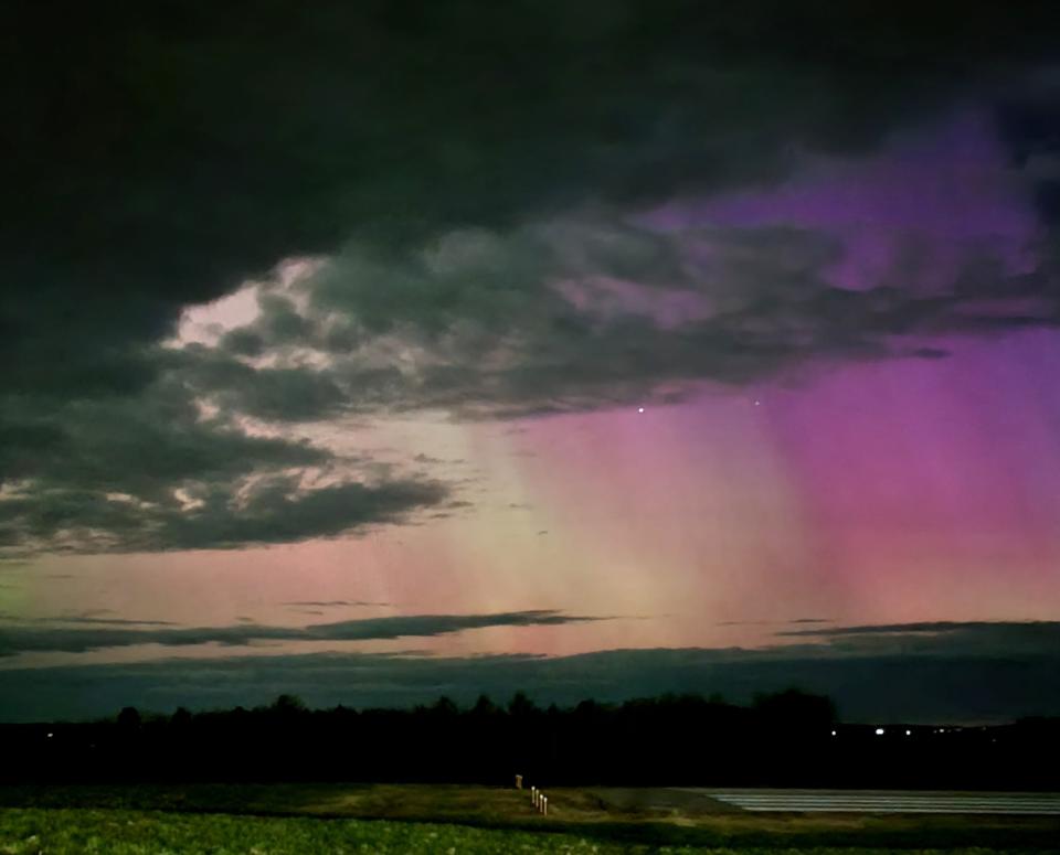 Outside of the NWS office in Caribou, Maine.