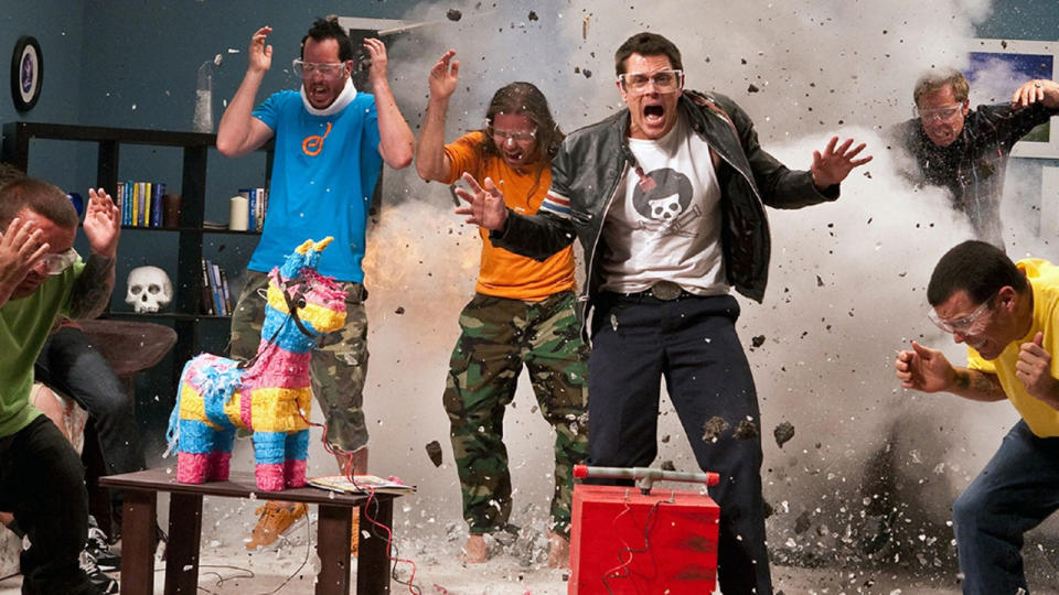 The Jackass 3D crew