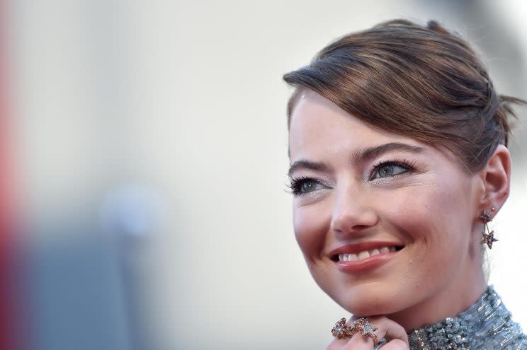 Riley Stone?.... Emma Stone reveals her real name - Credit: AFP