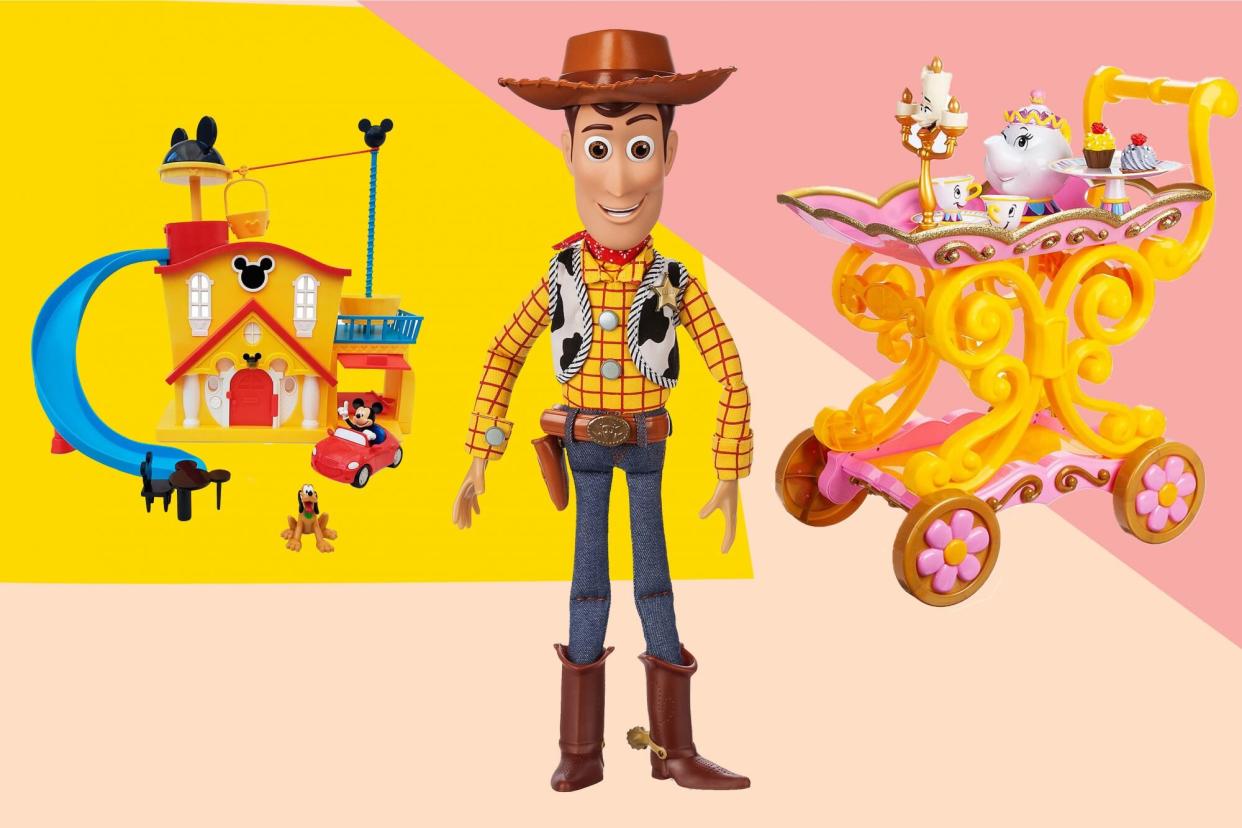 woody toy story beauty and the beast mickey mouse