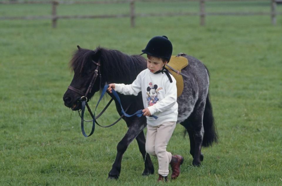 prince william and pony